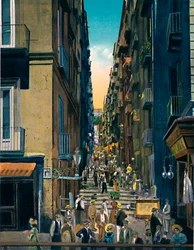 Neapel - Gradoni Di Chiaia, c1900.