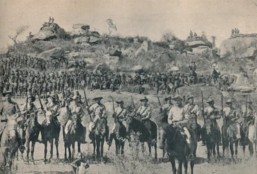 Natal Volunteers, c1900.