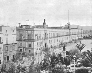 Nationalpalatset, Mexico City, Mexiko, omkring 1900.