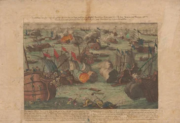Sjöslag mellan den ryska och den osmanska flottan i Svarta havet den 28 och 29 juni 1788, 1788.