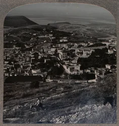 Nasaret och nederbördsberget, c1900