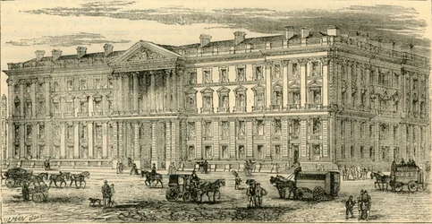 New General Post Office, St. Martins-Le-Grand, c1872.