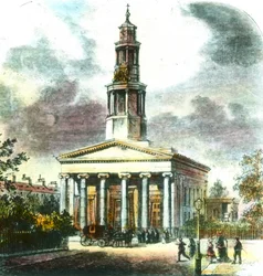 Nya St. Pancras-kyrkan, 1800-talet.