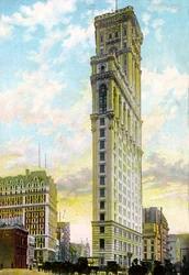 New York Times Building, New York City, New York, USA, tidigt 1900-tal