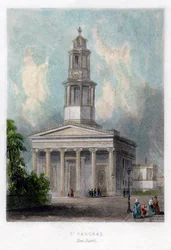 Ny kyrka, St Pancras, London