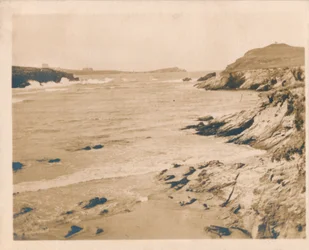 Newquay från Porth, 1927