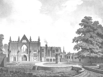 Newstead Abbey, Nottinghamshire, 1700-talet