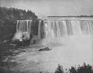 Niagarafallen, c1897.