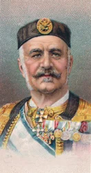 Nikola I 1841-1921, kung av Montenegro, 1917