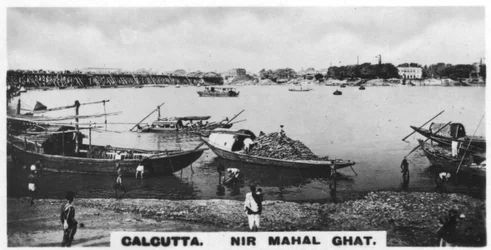 Neer Mahal Ghat, Calcutta, Indien, 1925