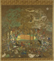 Buddhas Nirvana, tidigt 1300-tal
