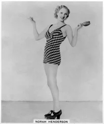 Norah Henderson, brittisk skådespelerska, 1939