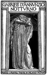 Notturno, av Gabriele DAnnunzio, 1921