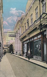 Obispo Street, Havanna, Kuba, c1910.