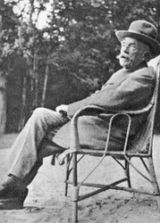 Octave Mirbeau, fransk författare, 1905