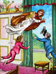 Iväg till Never Never Land, c1905.