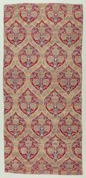 Ogival galler med horisontell design, 1600-1650.