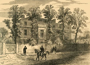 Gamla Gore House, 1830, c1876.