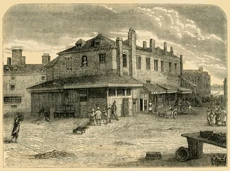 Old Hungerford Market, 1881.