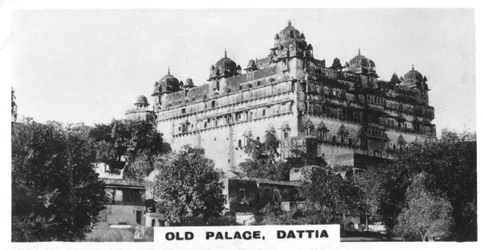 Gamla palatset, Datia, Indien, c1925