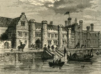 Old Palace of Greenwich, 1630, c1878.