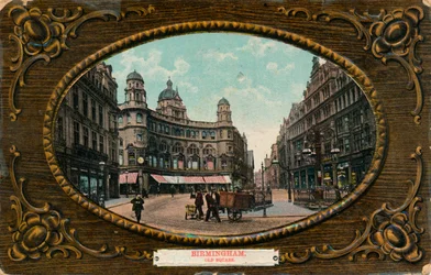 Old Square, Birmingham, c1905.