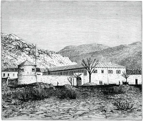 Det gamla palatset, Cetinje, Republiken Montenegro, 1900