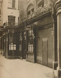 Olde Dr. Butlers Head, etablerad i Masons Avenue 1616, c1935.