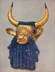 Äldsta kända exempel på guldsmedskonst: mästerverk av sumerisk kultur, c1935