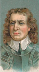 Oliver Cromwell, 1599-1658, engelsk militärledare och politiker, 1924