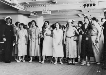Ombord på RMS Atlantis, c1929-c1939