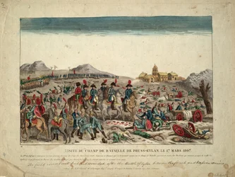 På slagfältet vid Eylau, 1807