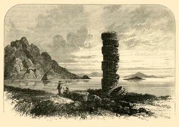 På Samos kust, 1890.