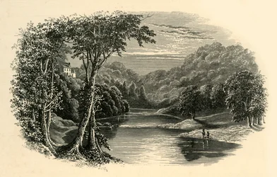 På Hodder, c1890.