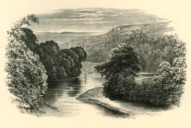 On the Wharfe, c1890.