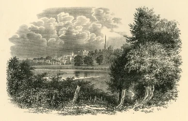 On the Wye, c1890.