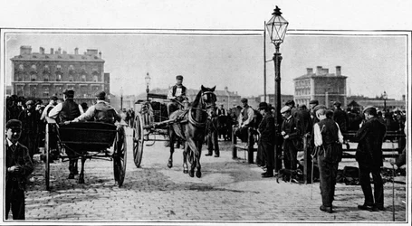 På stenarna, Islington Cattle Market, London, c1902 1903