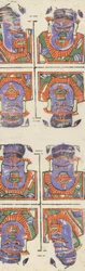 Hundra trettiofem träblockstryck inklusive nyårsbilder nianh..., 1800-1900-talet.