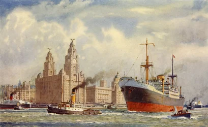 En av Britains Sea Gateways, c1948.