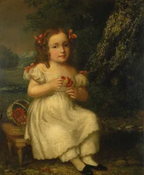Ett av Adams barn, ca. 1820.