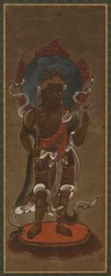 En av de tolv deva: Sui-ten Varuna, sent 1400-tidigt 1500-tal.
