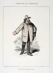 Boulevardtalare, Paris kommun, 1871