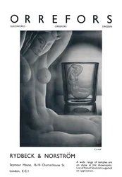 Orefors - Crystal - Rydbeck & Norström., 1939