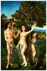 Original Sin: The Fall of Adam and Eva, c1467-1468 1956