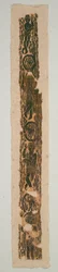 Prydnadsaxelband från en tunika, 600-650.