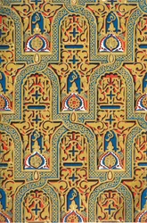 Ornament på paneler, Hall of Ambassadors, 1907.