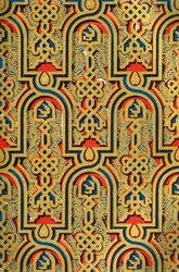 Ornament på paneler, Hall of Ambassadors, 1907.