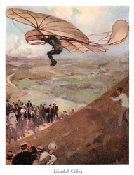 Otto Lilienthal, tysk aeronaut, tidigt 1900-tal