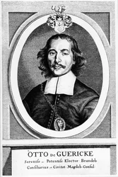 Otto von Guericke, tysk uppfinnare, ingenjör och fysiker, 1672