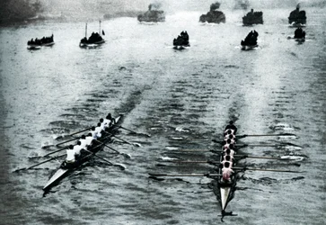 Oxford och Cambridge Boat Race, London, 1926-1927.